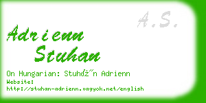 adrienn stuhan business card